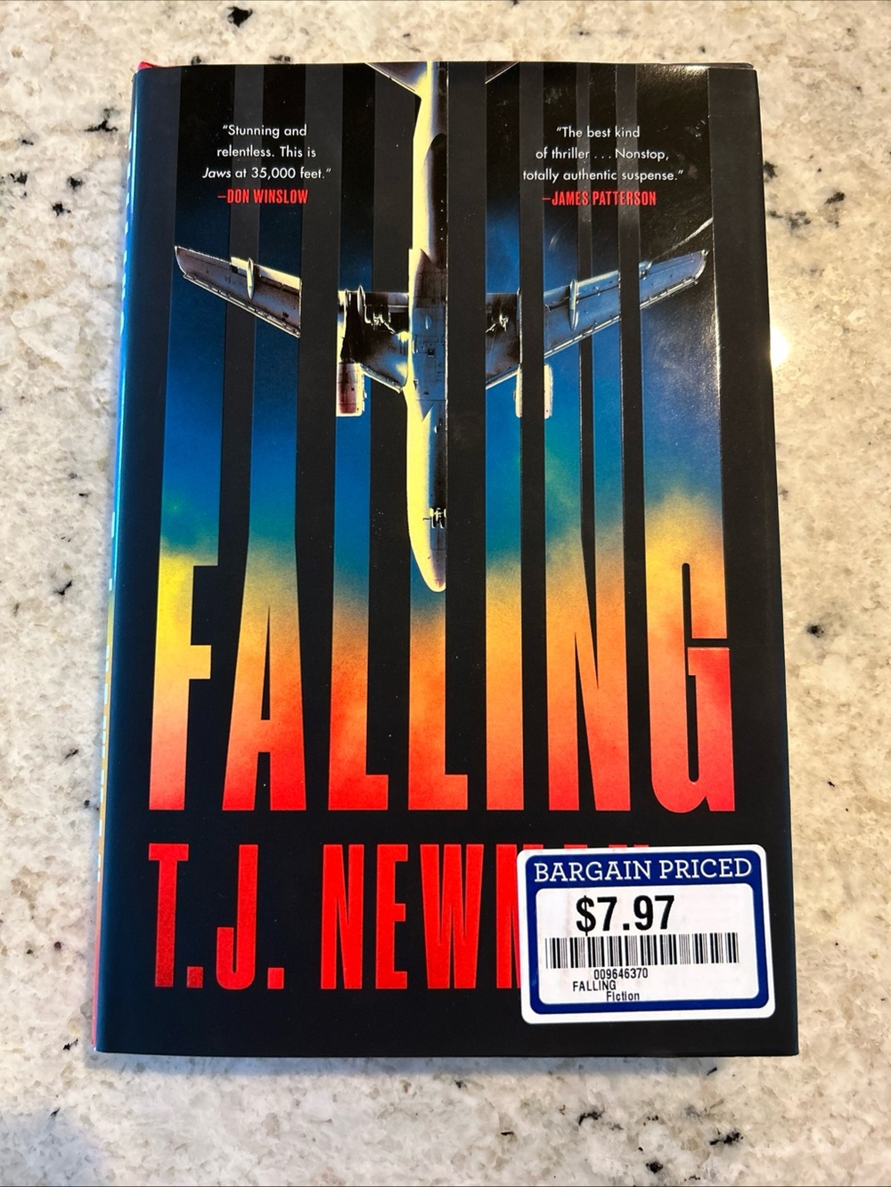 Falling Hardcover Book